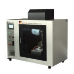 Mask and respirator flame resistance tester