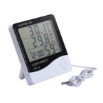 HTC-2 Temperature Humidity DiDigital Hygrometer with Alarm Clock