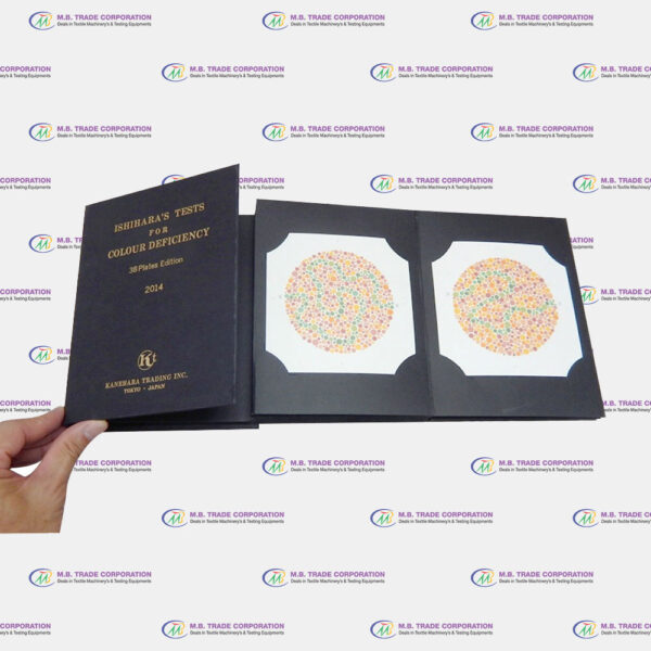 Color Testing Book Ishihara Test Chart Book for Color Deficiency